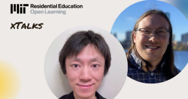 Logo of Residential Education; Headshots of Ziqi Fang and Tyler Smith