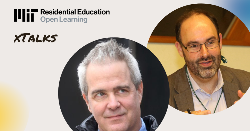 Logo of Residential Education; Headshots of Per Urlaub and Michael Strano